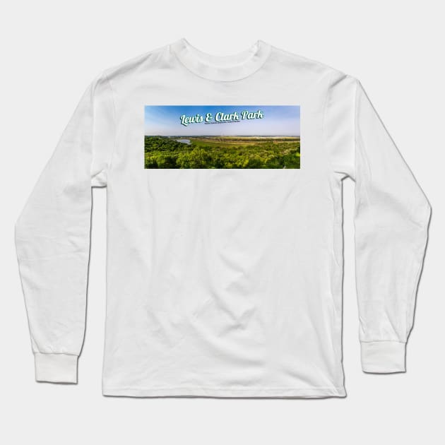 Lewis and Clark Park Long Sleeve T-Shirt by Gestalt Imagery